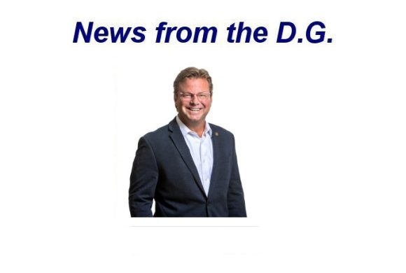 News from the D.G. News from the D.G.