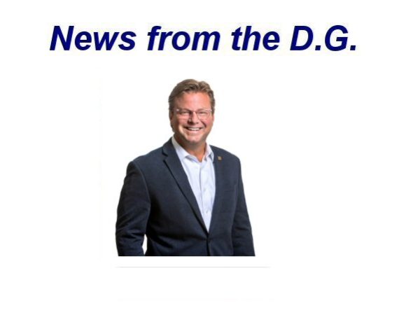 News from the D.G.